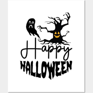 Happy Halloween funny gift Posters and Art